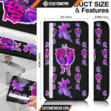 Dragon Ball Seat Belt Covers Beerus Purple Neon Patterns 