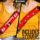 Dragon Ball Seat Belt Covers Goku Buu Patterns Supreme Belt 