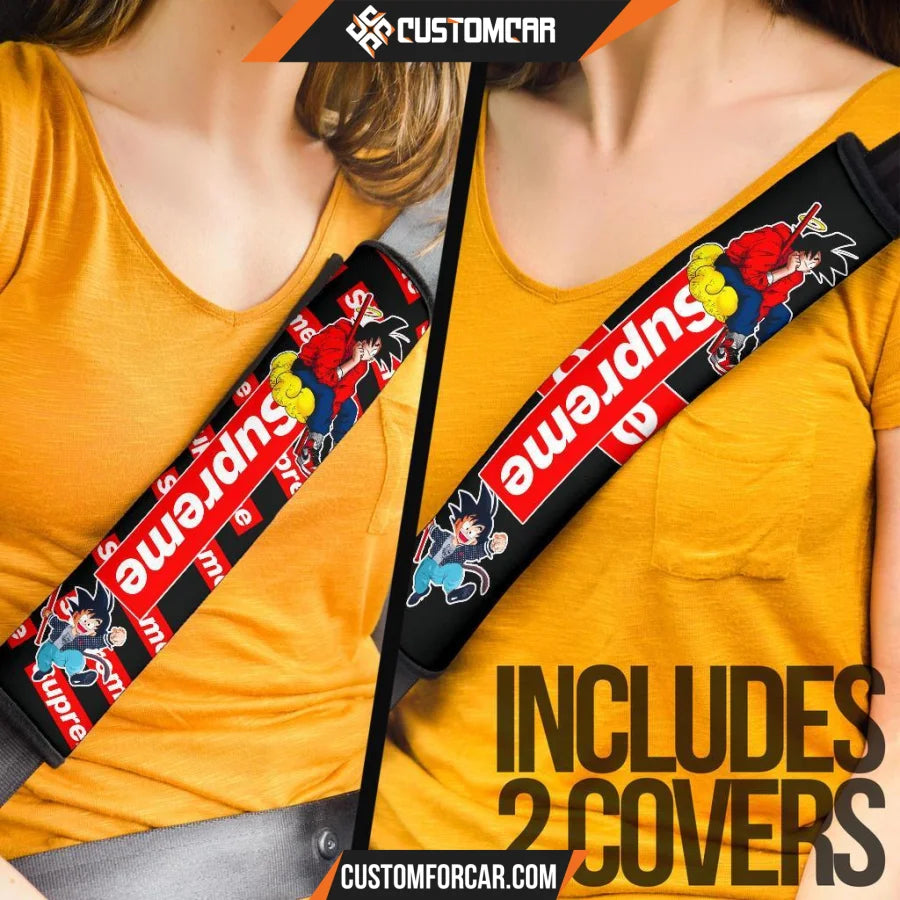 Dragon Ball Seat Belt Covers Goku Supreme Patterns Belt 