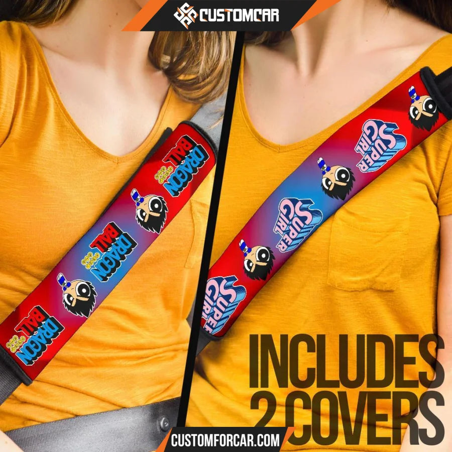 Dragon Ball Seat Belt Covers Powerpuff Girls Cosplay Vegeta 