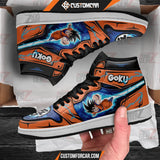 Dragon Ball Son Goku Flying JD Sneakers Custom Anime Shoes