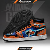 Dragon Ball Son Goku Flying JD Sneakers Custom Anime Shoes