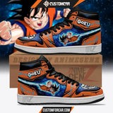 Dragon Ball Son Goku Flying JD Sneakers Custom Anime Shoes