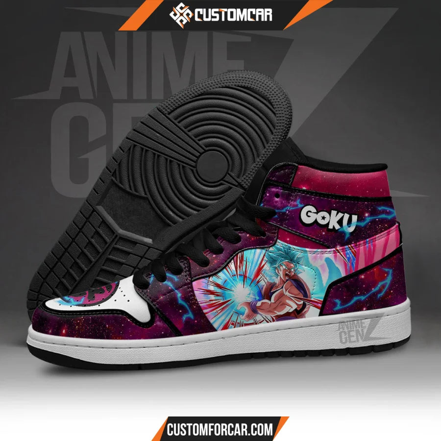 Dragon Ball Son Goku Kaio-ken JD Sneakers Custom Anime Shoes