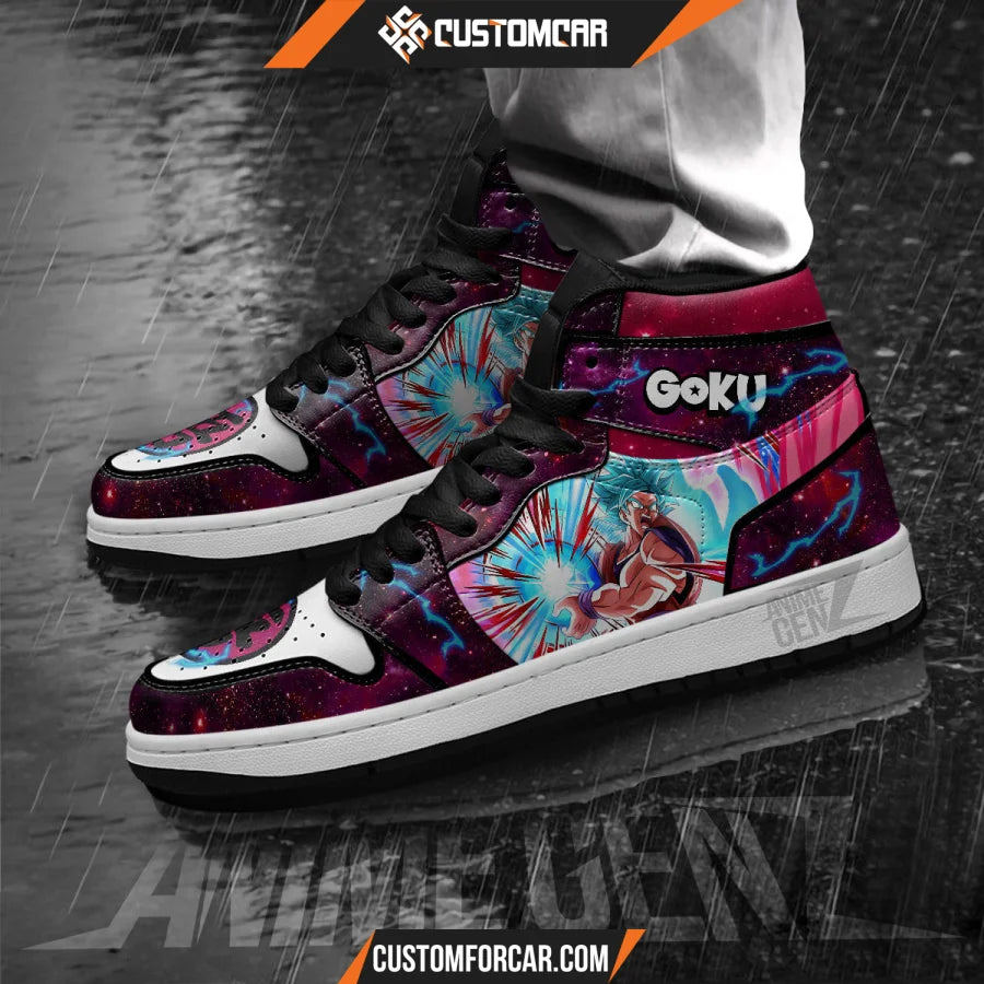 Dragon Ball Son Goku Kaio-ken JD Sneakers Custom Anime Shoes