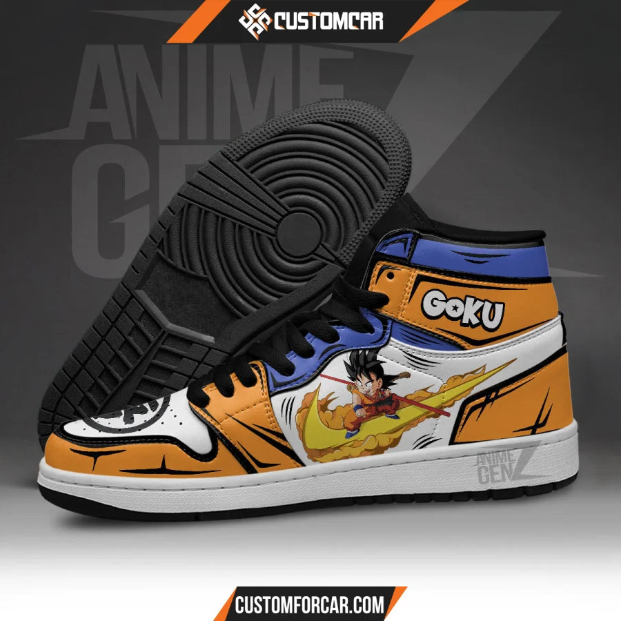 Dragon Ball Son Goku Kid JD Sneakers Custom Anime Shoes