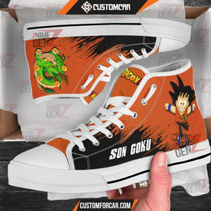 Dragon Ball Son Goku Sheron High Top Shoes Vegeta Super