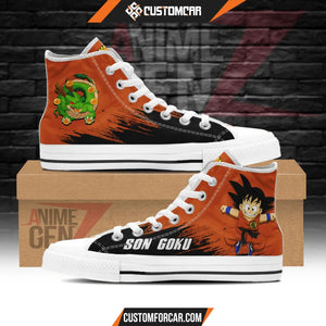 Dragon Ball Son Goku Sheron High Top Shoes Vegeta Super
