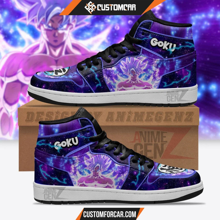 Dragon Ball Son Goku Ultra Instinct JD Sneakers Custom Anime