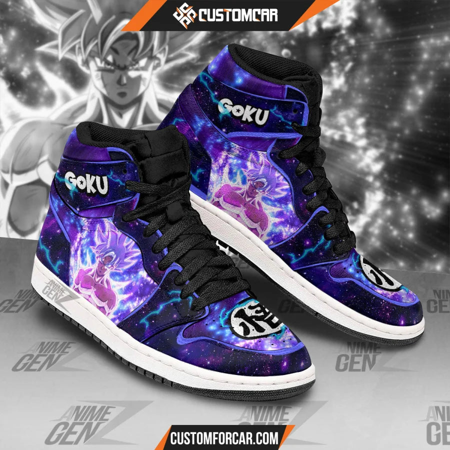 Dragon Ball Son Goku Ultra Instinct JD Sneakers Custom Anime