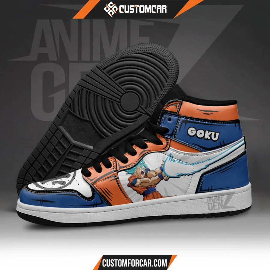 Dragon Ball Son Goku Vegeta JD Sneakers Custom Anime Shoes