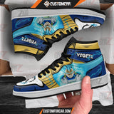 Dragon Ball Vegeta Blue JD Sneakers Custom Anime Shoes