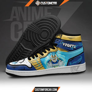 Dragon Ball Vegeta Blue JD Sneakers Custom Anime Shoes