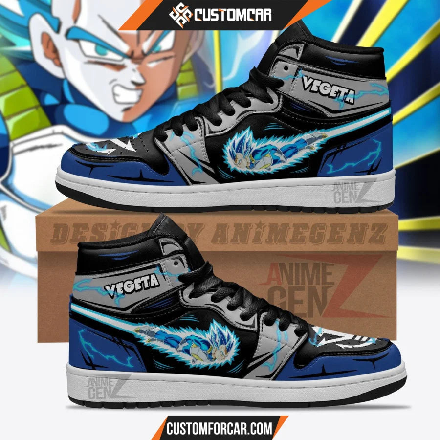 Dragon Ball Vegeta Flying JD Sneakers Custom Anime Shoes