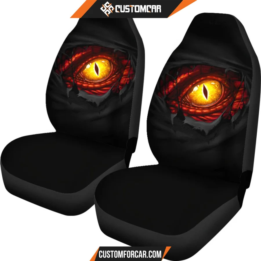 Dragon Eyes 3D Car Seat Covers - seat Covers For Car R031304