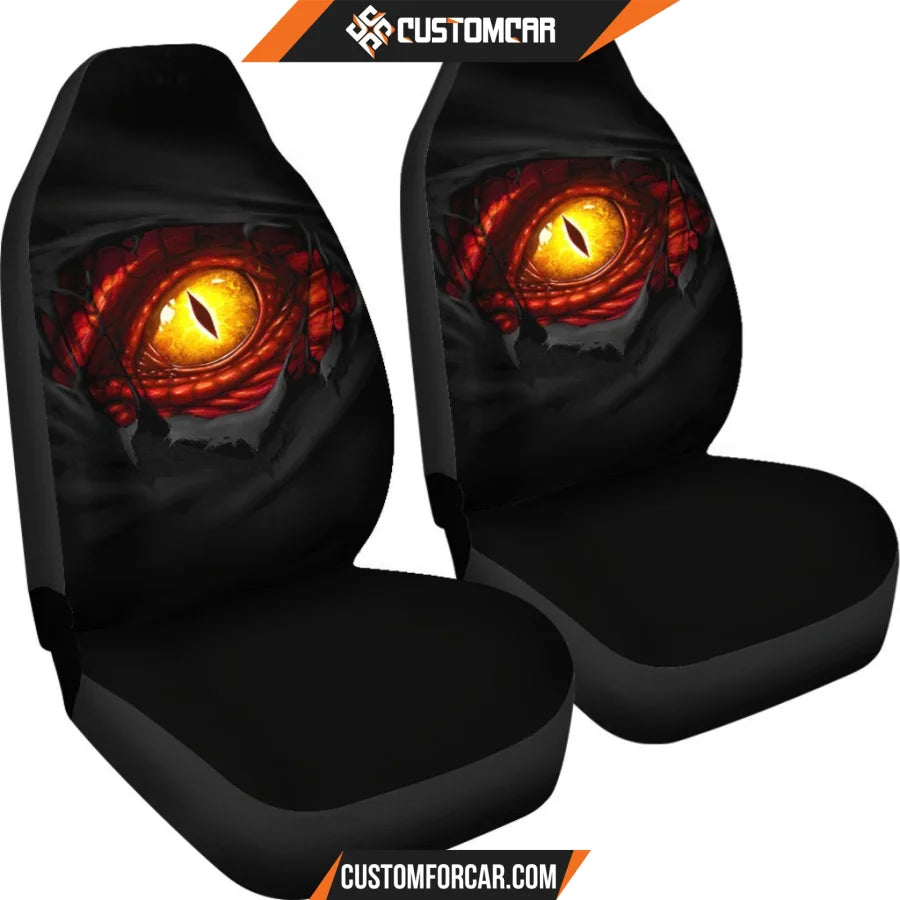 Dragon Eyes 3D Car Seat Covers - seat Covers For Car R031304