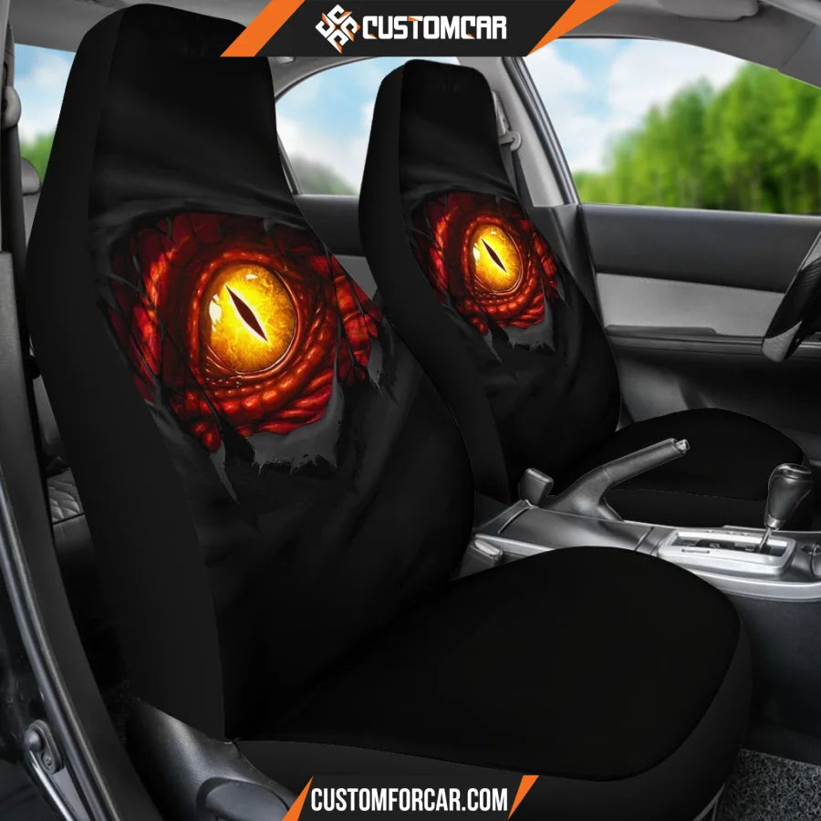Dragon Eyes 3D Car Seat Covers - seat Covers For Car R031304