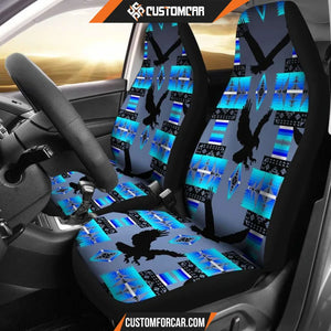 Eagle Midnight Lake Car Seat Covers Decor For Car Ideas 