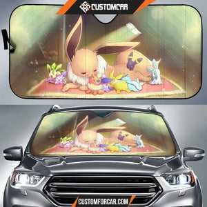 Eevee Pokemon Auto Sun Shades Auto Sun Shades