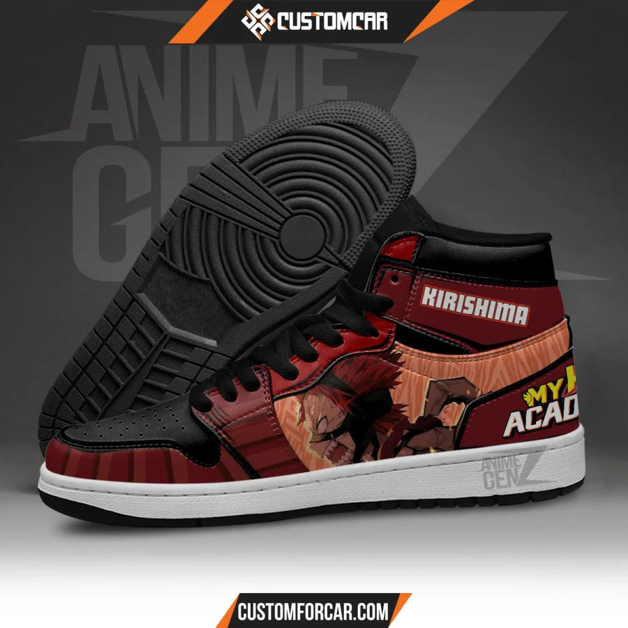 Eijiro Kirishima JD Sneakers Custom Anime My Hero Academia