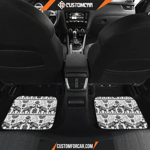 Elephant Artwork Car Floor Mats Mandala Car Accessories