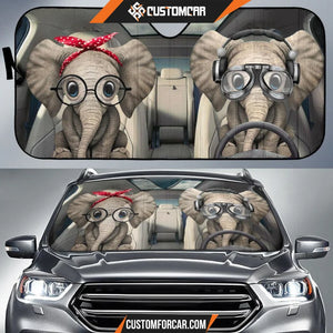 Elephant Auto Sun Shades