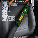 Elf Movie Seat Belt Covers | Elf Buddy Standing Green Plaid