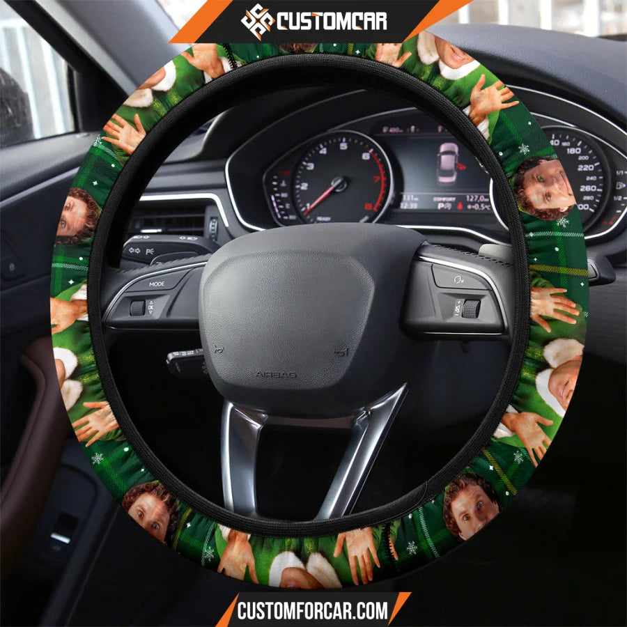 Elf Movie Steering Wheel Cover | Funny Elf Buddy Actions