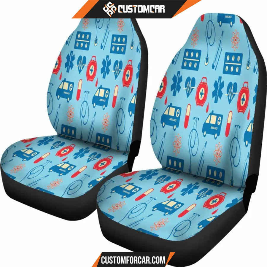 EMT Ambulance Car Seat Covers Decor For Car Ideas R0313025 -