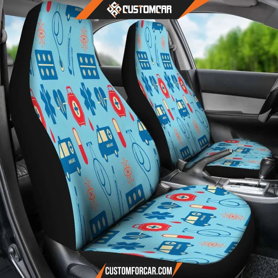 EMT Ambulance Car Seat Covers Decor For Car Ideas R0313025 -