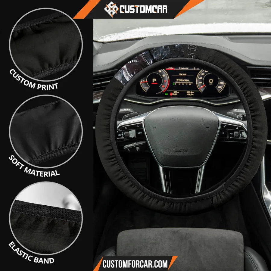 Falco Grice Jaw Titan Attack On Titan Steering Wheel Cover