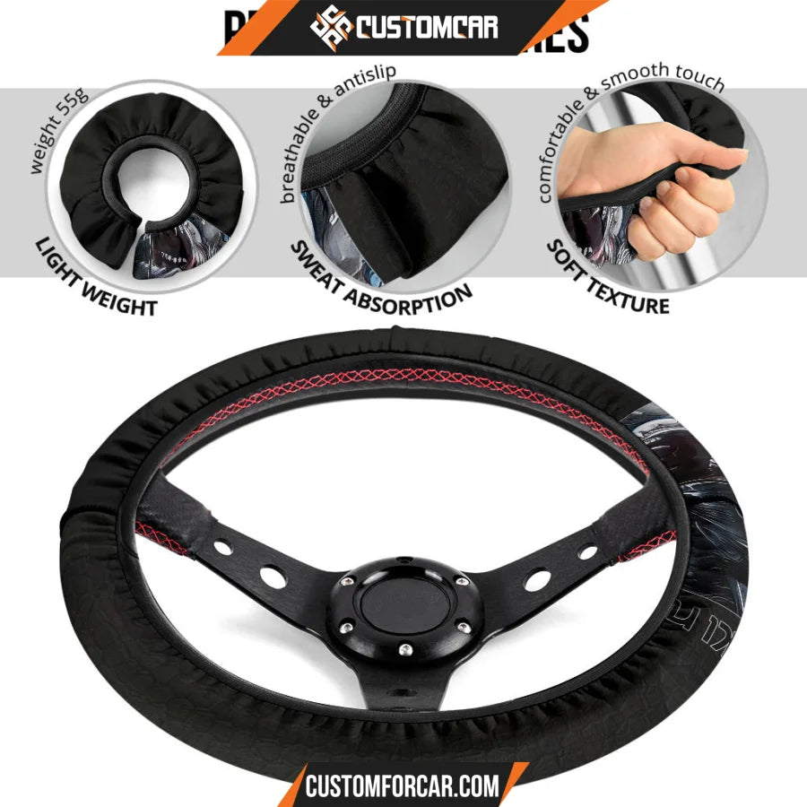 Falco Grice Jaw Titan Attack On Titan Steering Wheel Cover
