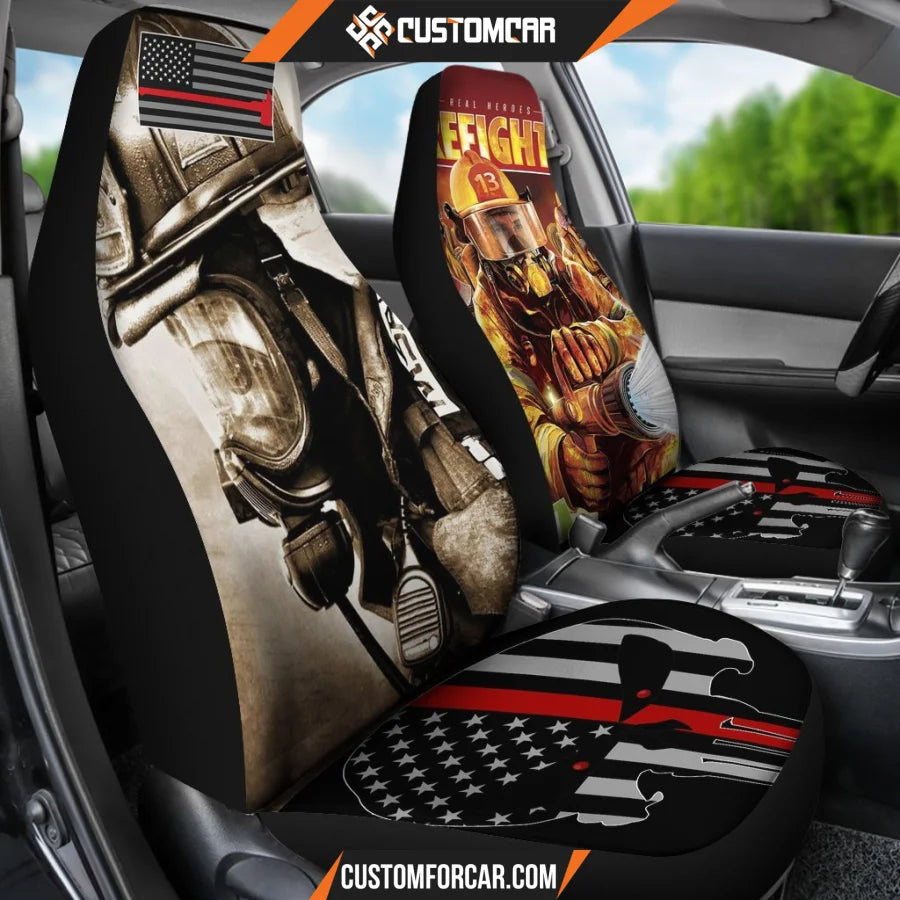 Firefighter vol. 2 car seats Covers DECORINCAR