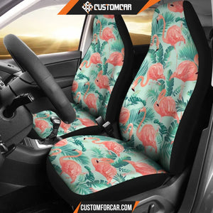 Flamingo Pinks Color Animal Car Seat Covers R0313026 - New 