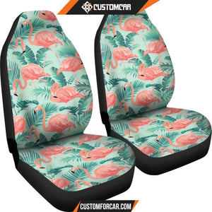 Flamingo Pinks Color Animal Car Seat Covers R0313026 - New 