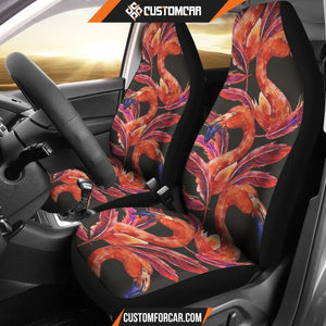 FLAMINGOS RED CAR SEAT covers Car Accessories UNIVERSAL FIT 