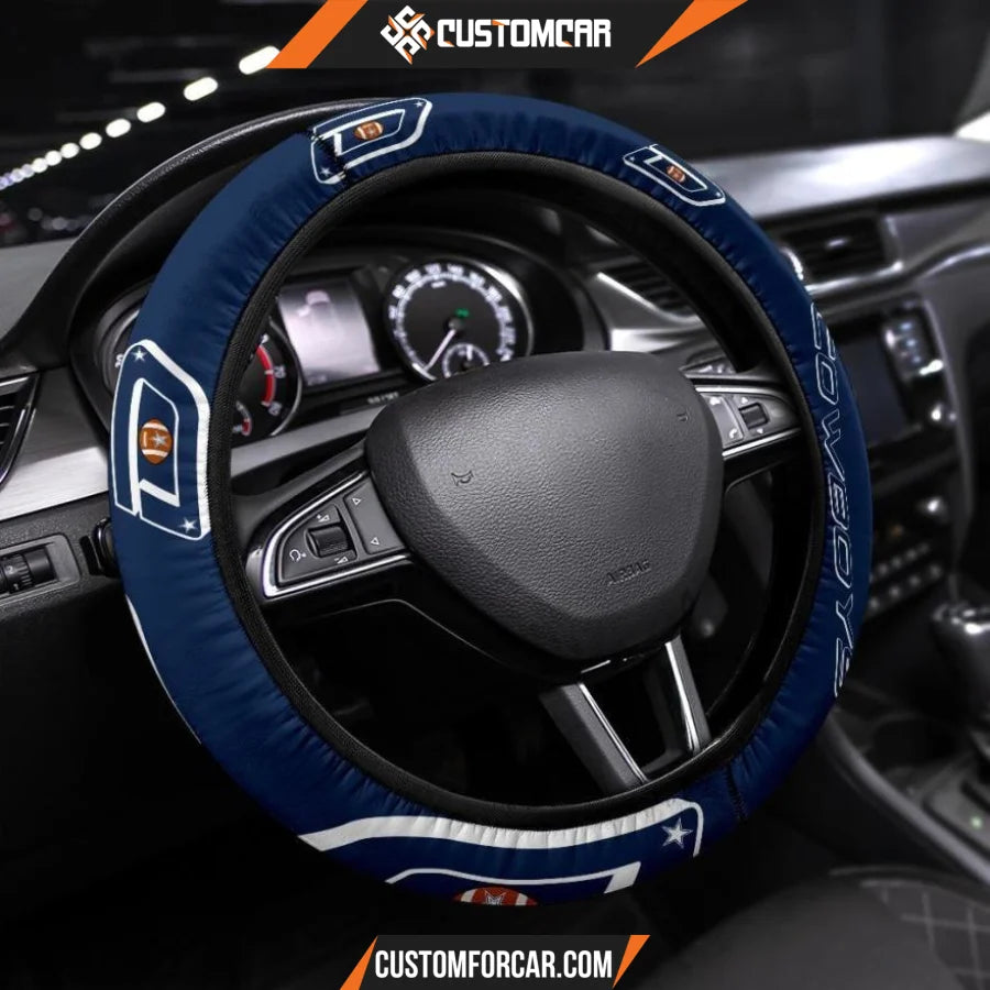 Football Team Steering Wheel Cover | Dallas Cowboys Football