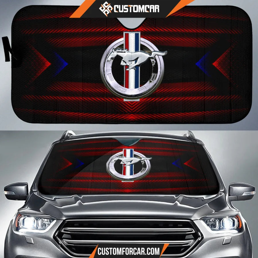 Ford Mustang Logo Car Sun Shade Automobile Car Accessories