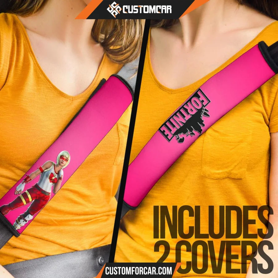 Fortnite Game Seat Belt Covers Crusher Valentine Skin Outfit