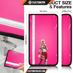 Fortnite Game Seat Belt Covers Crusher Valentine Skin Outfit