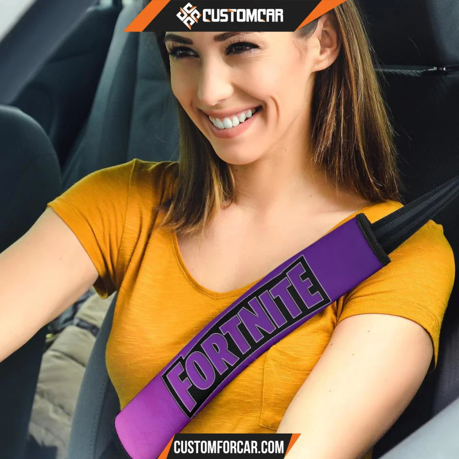 Fortnite Game Seat Belt Covers Siren Noir Black Skin Outfit