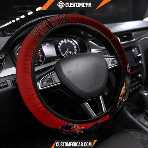 Fortnite Game Steering Wheel Cover Buscador Seeker Skin