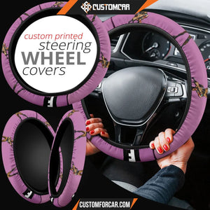 Fortnite Game Steering Wheel Cover Girl Character Holding