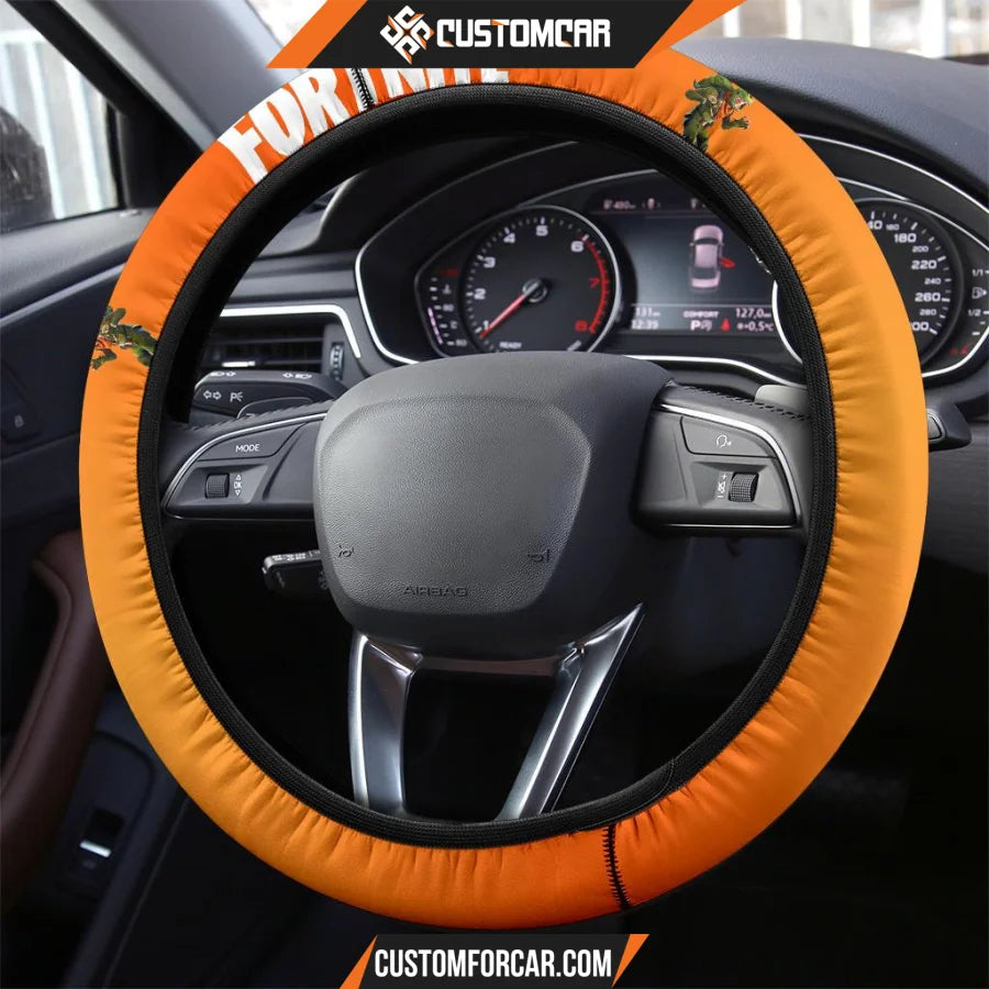 Fortnite Game Steering Wheel Cover Rex Skin Green T-Rex