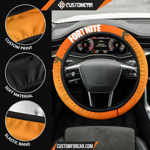 Fortnite Game Steering Wheel Cover Rex Skin Green T-Rex