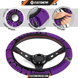 Fortnite Game Steering Wheel Cover Siren Noir Black Skin