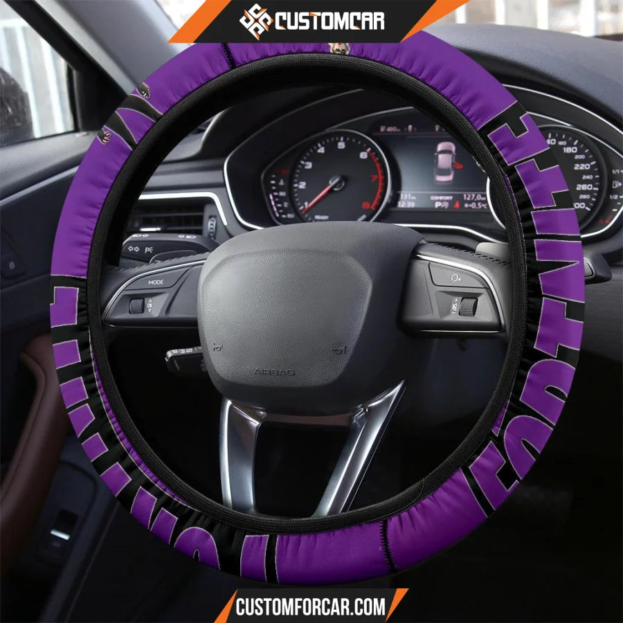 Fortnite Game Steering Wheel Cover Siren Noir Black Skin