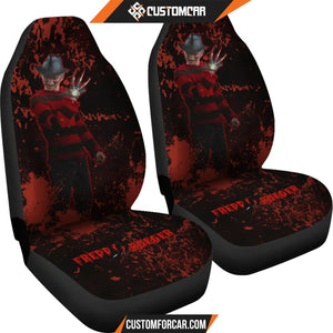 Freddy Krueger Car Seat Covers Horror Movie Car Accessories