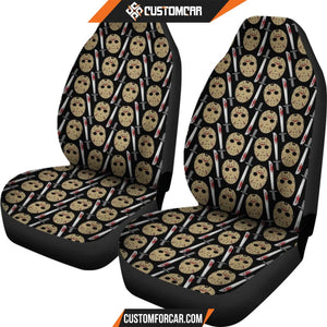 Friday The 13th Jason Voorhees Pattern Car Seat Covers Movie