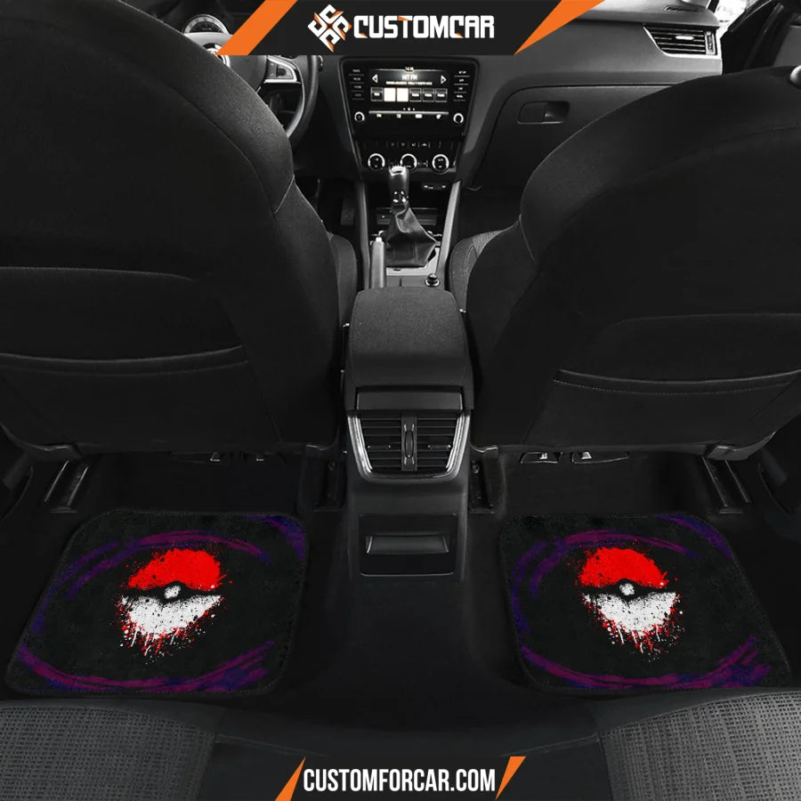 Gengar Pokemon Car Floor Mats Anime Car Accessories Custom